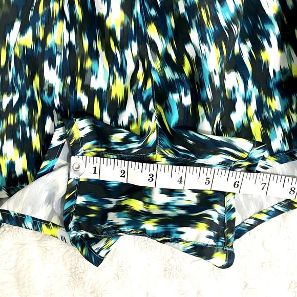 Nike Blue Green Dri-Fit Pull-on Lined 10K Running Athletic Workout Shorts XL - Picture 8 of 8